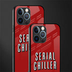 serial chiller netflix glass case for iphone 12 pro image-2