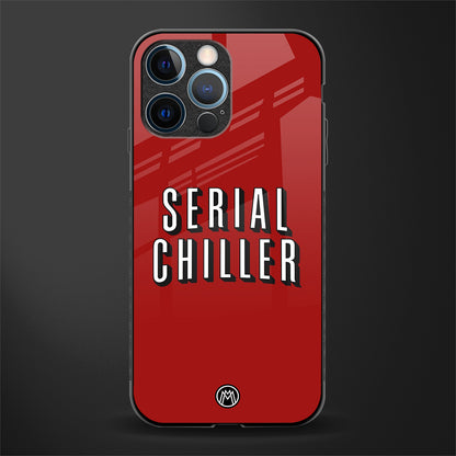 serial chiller netflix glass case for iphone 12 pro image