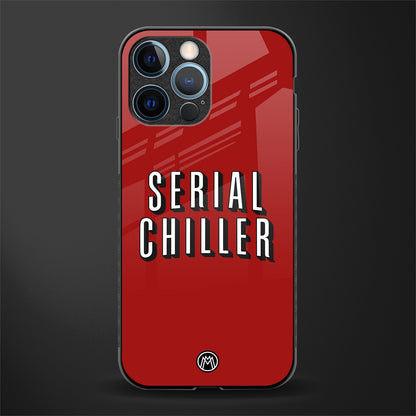 serial chiller netflix glass case for iphone 14 pro image