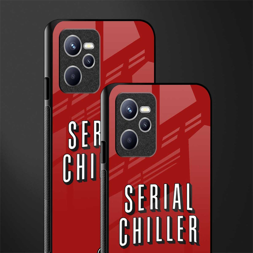 serial chiller netflix glass case for realme c35 image-2