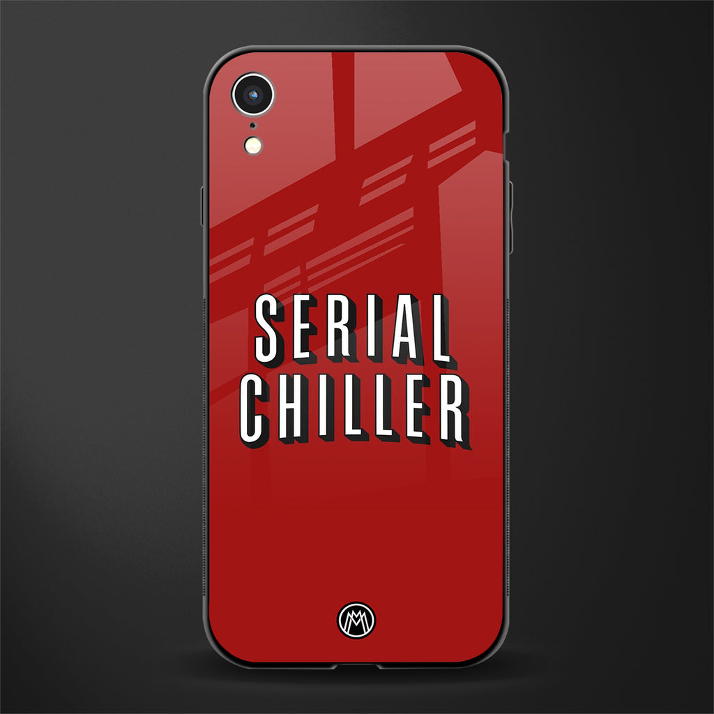 serial chiller netflix glass case for iphone xr image