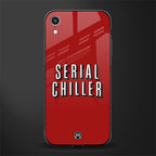 serial chiller netflix glass case for iphone xr image