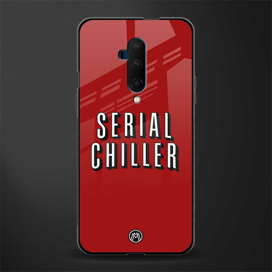 serial chiller netflix glass case for oneplus 7t pro image