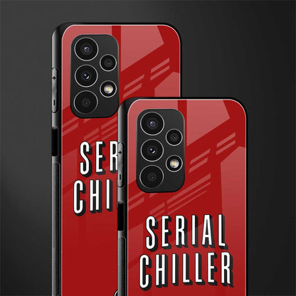 serial chiller netflix back phone cover | glass case for samsung galaxy a13 4g