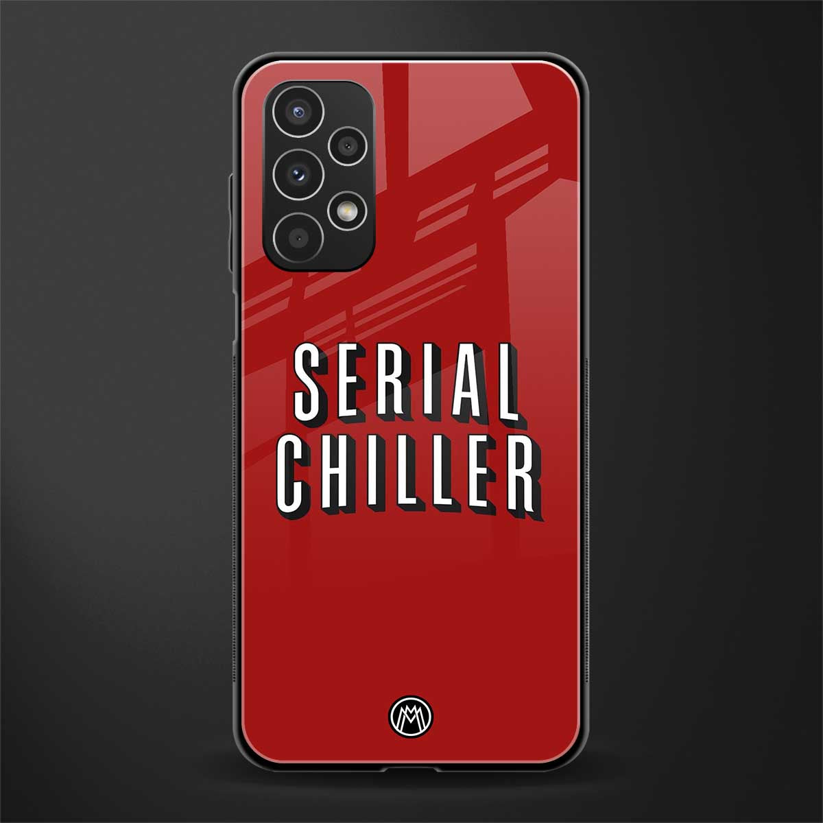 serial chiller netflix back phone cover | glass case for samsung galaxy a13 4g