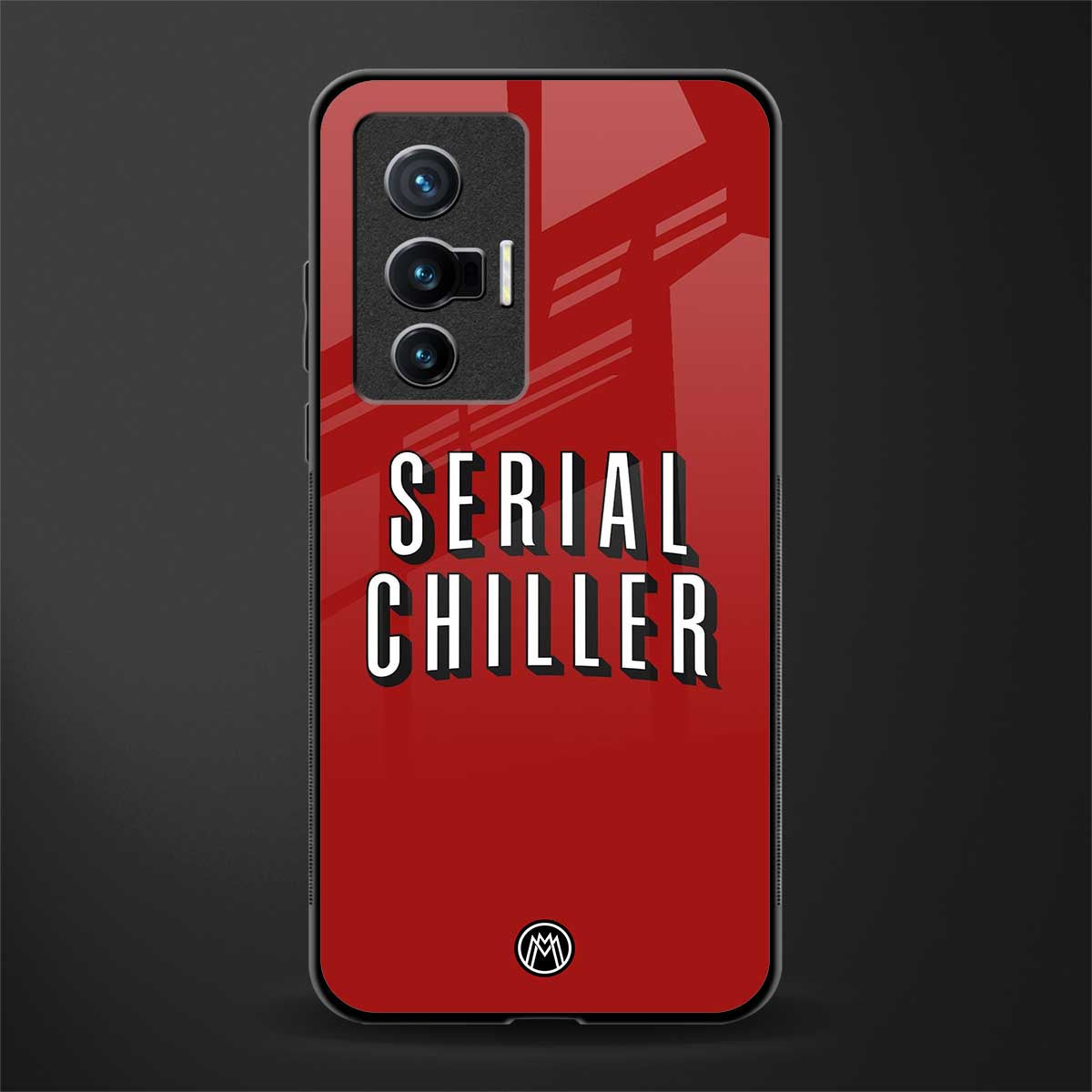serial chiller netflix glass case for vivo x70 image