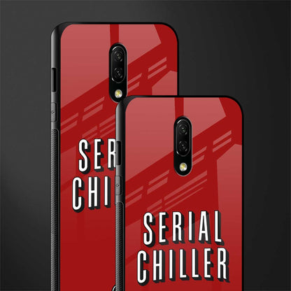 serial chiller netflix glass case for oneplus 7 image-2