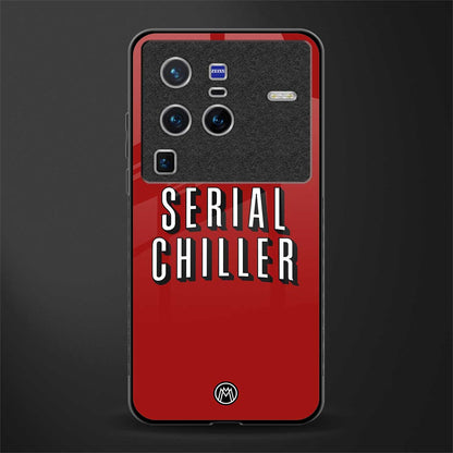 serial chiller netflix glass case for vivo x80 pro 5g image