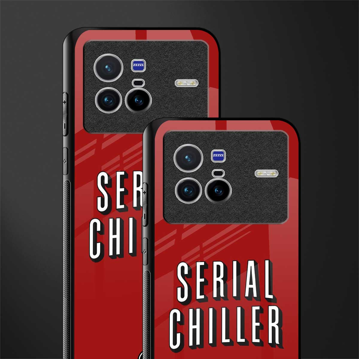 serial chiller netflix glass case for vivo x80 image-2