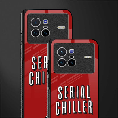 serial chiller netflix glass case for vivo x80 image-2