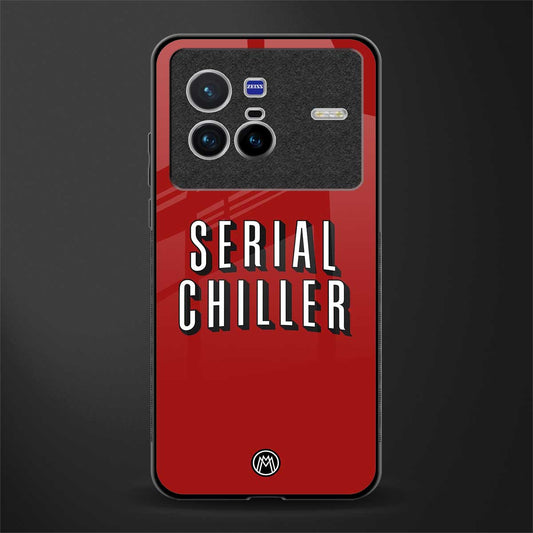 serial chiller netflix glass case for vivo x80 image