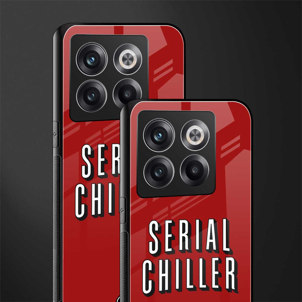serial chiller netflix back phone cover | glass case for oneplus 10t