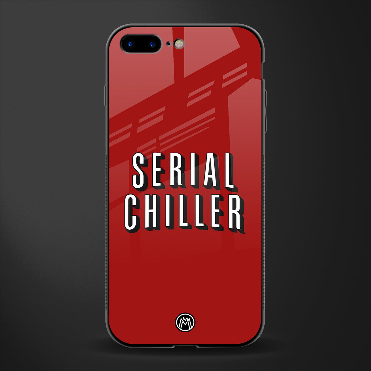 serial chiller netflix glass case for iphone 7 plus image