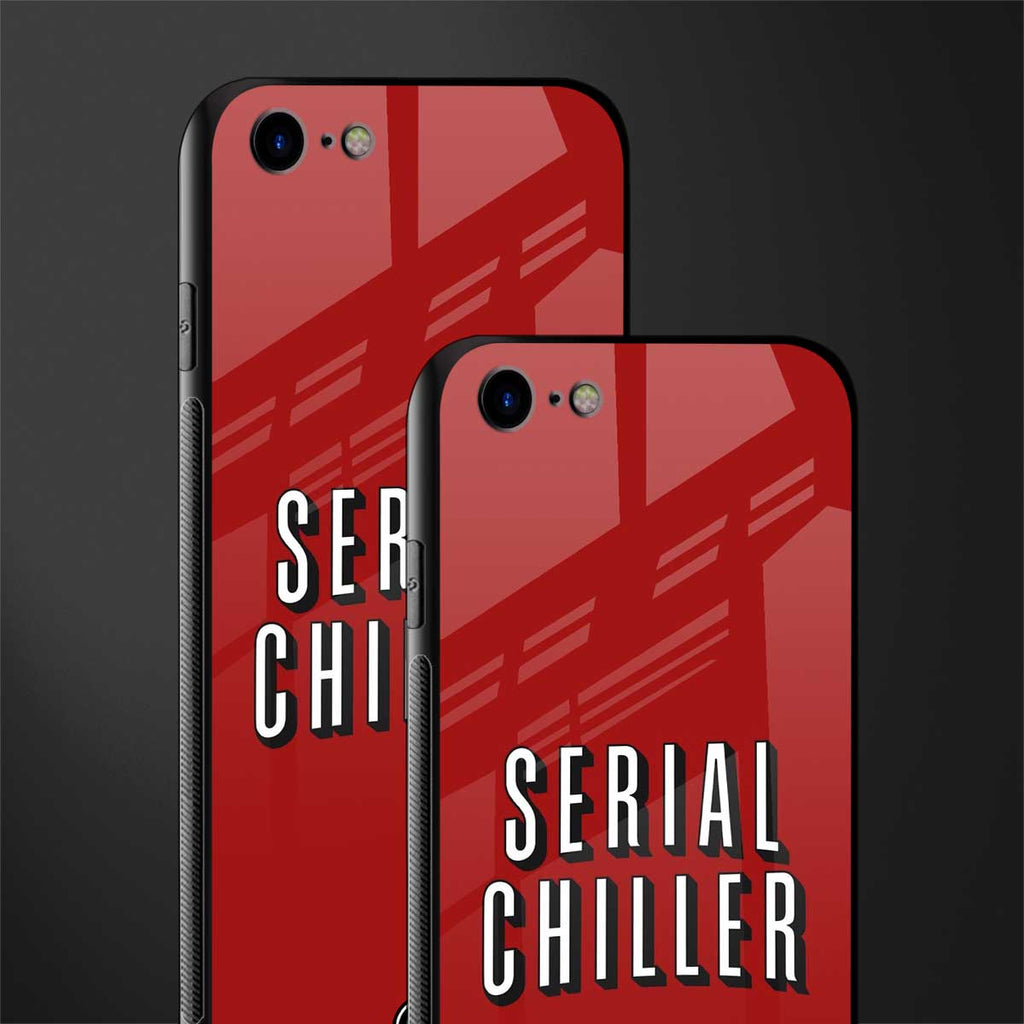 serial chiller netflix glass case for iphone 8 image-2
