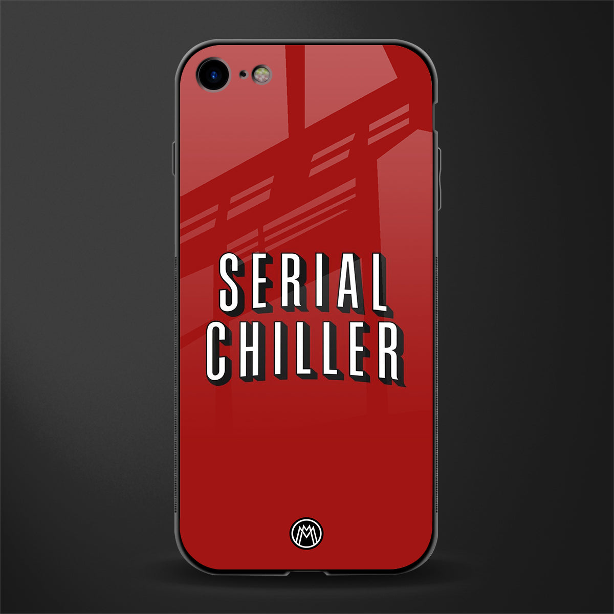 serial chiller netflix glass case for iphone 8 image