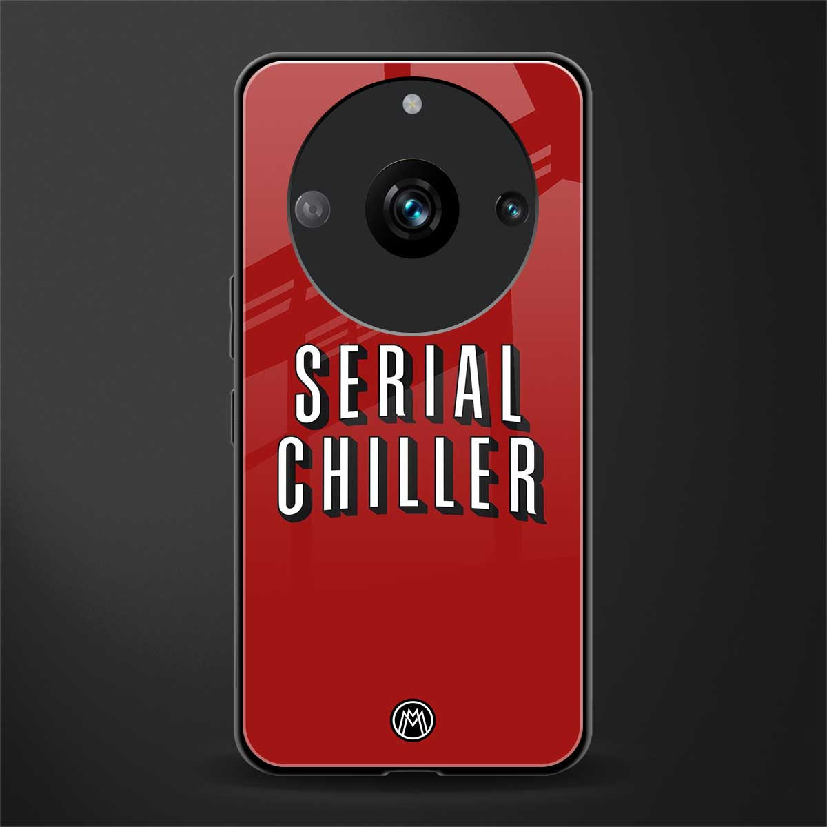 serial chiller netflix back phone cover | glass case for realme 11 pro 5g