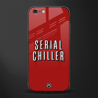 serial chiller netflix glass case for iphone 6 image
