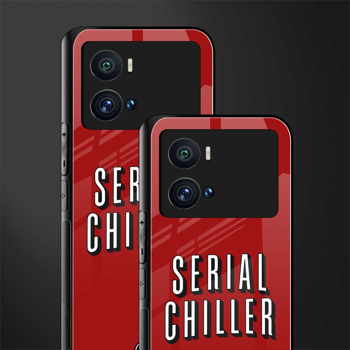 serial chiller netflix back phone cover | glass case for iQOO 9 Pro