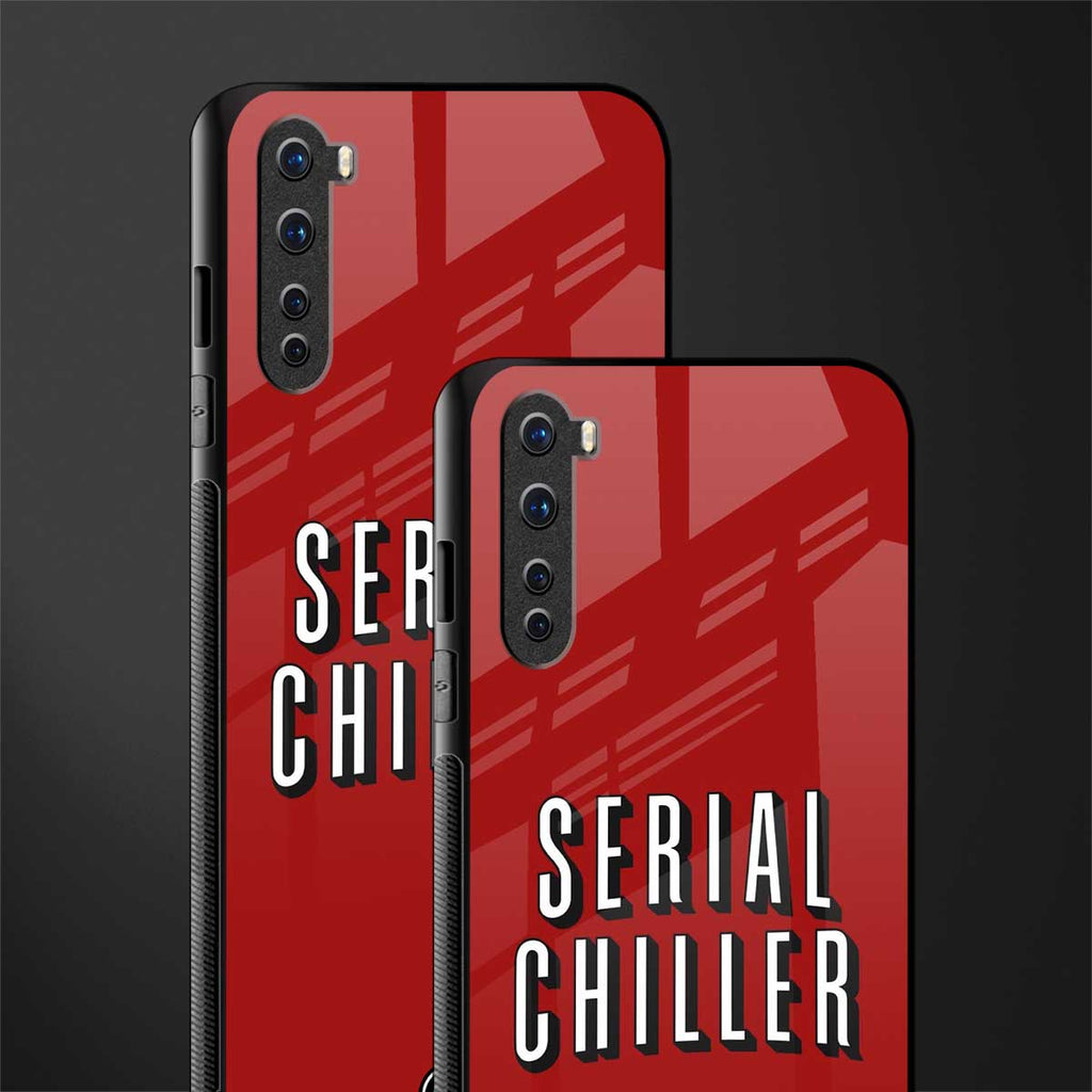 serial chiller netflix glass case for oneplus nord ac2001 image-2