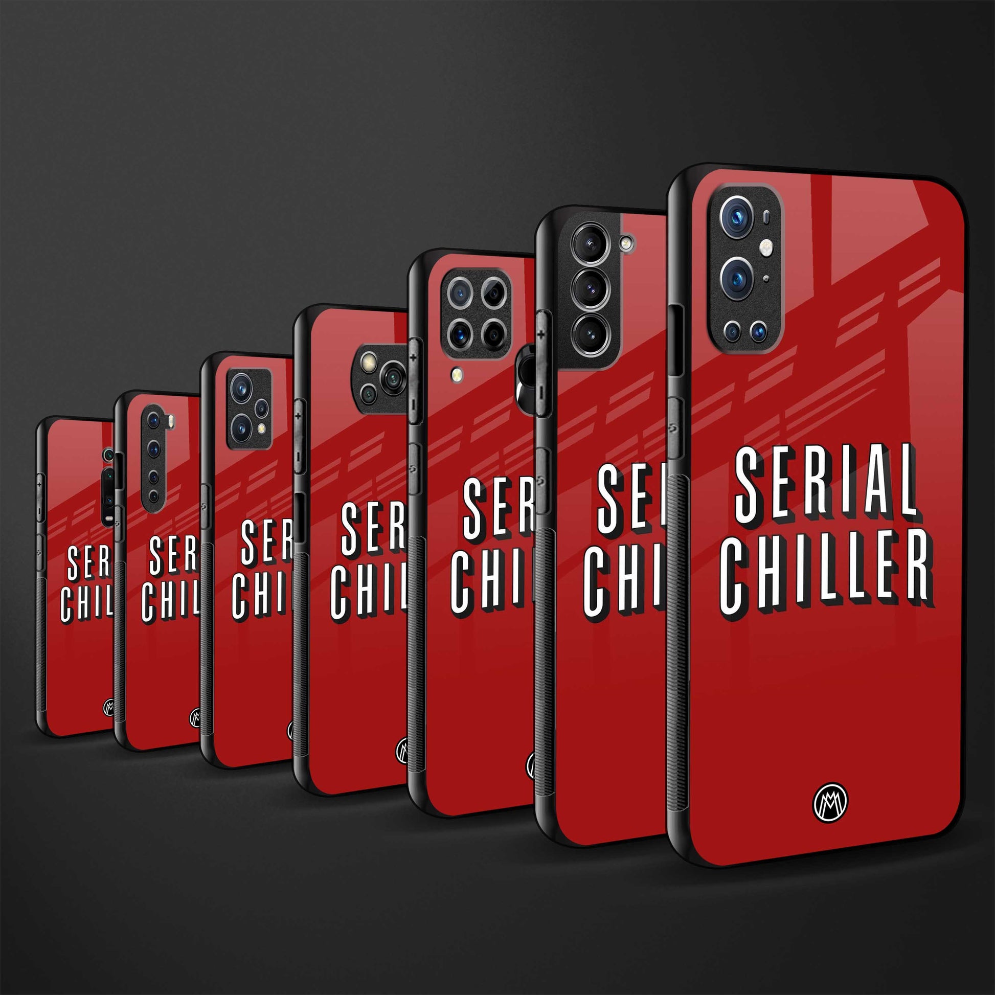 serial chiller netflix glass case for redmi y3 image-3