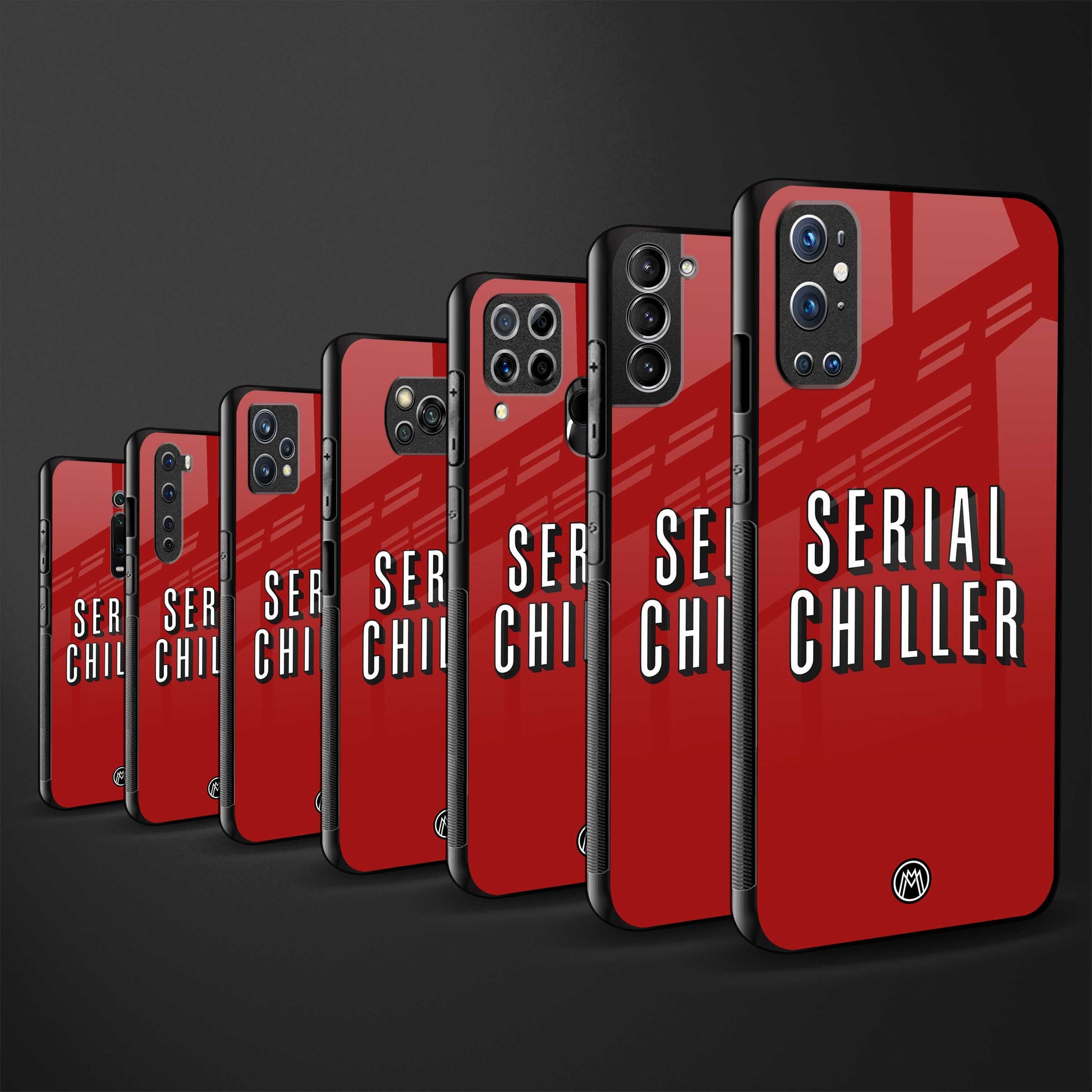 serial chiller netflix glass case for oneplus 9r image-3