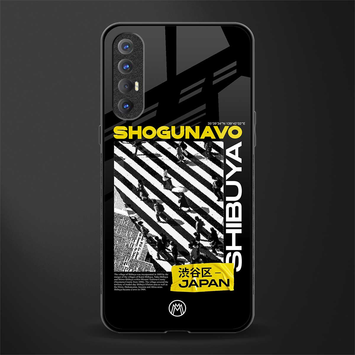 shogunavo shibuya glass case for oppo reno 3 pro image