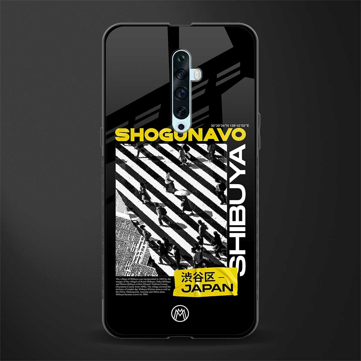 shogunavo shibuya glass case for oppo reno 2z image