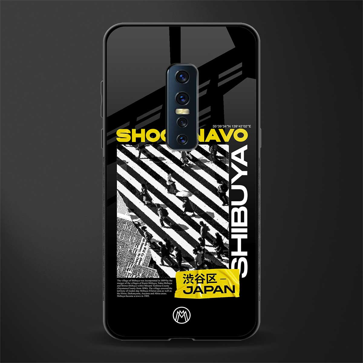 shogunavo shibuya glass case for vivo v17 pro image