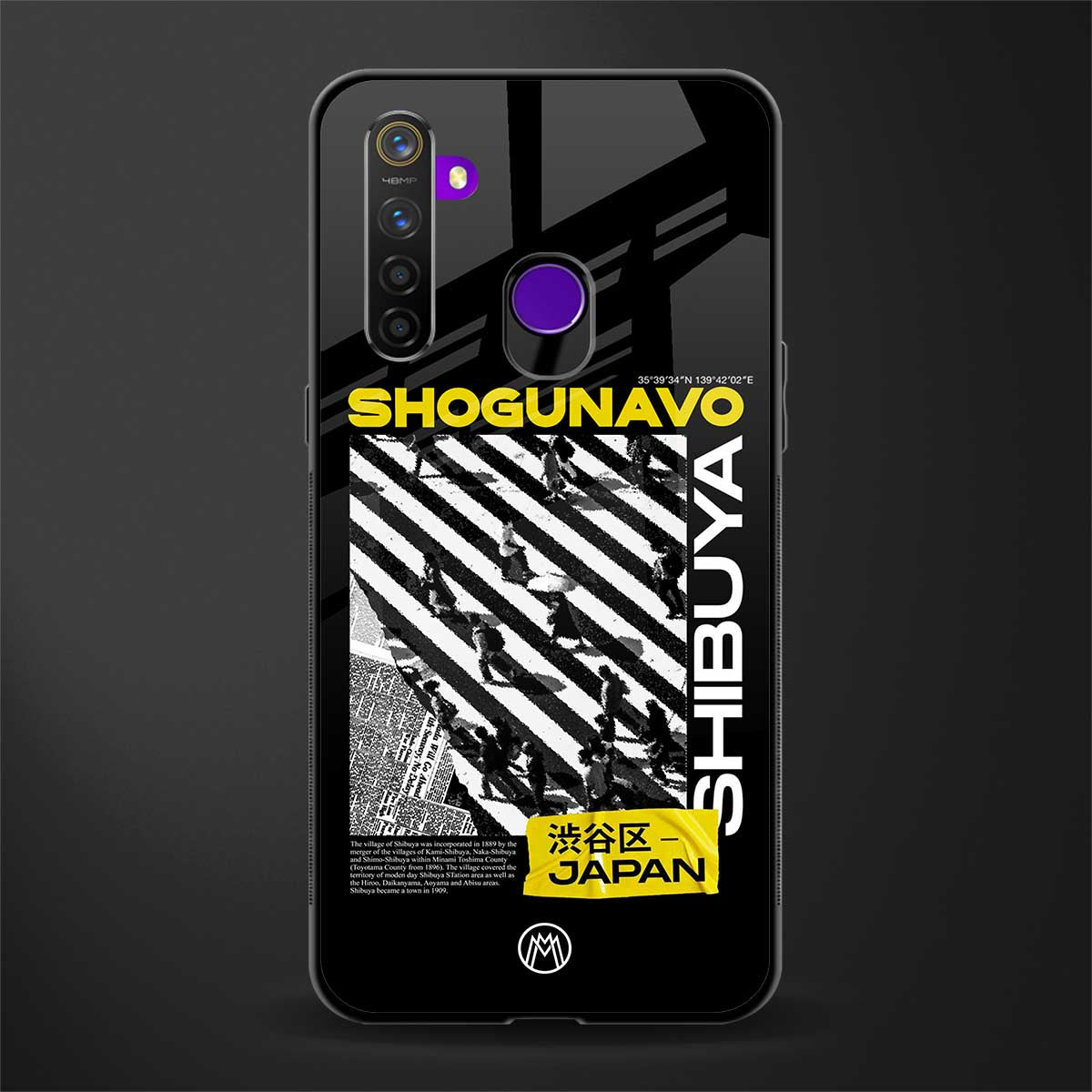 shogunavo shibuya glass case for realme 5 pro image