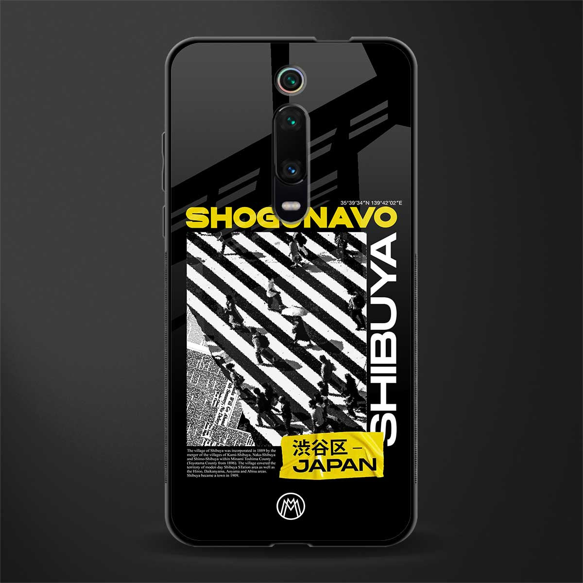 shogunavo shibuya glass case for redmi k20 image