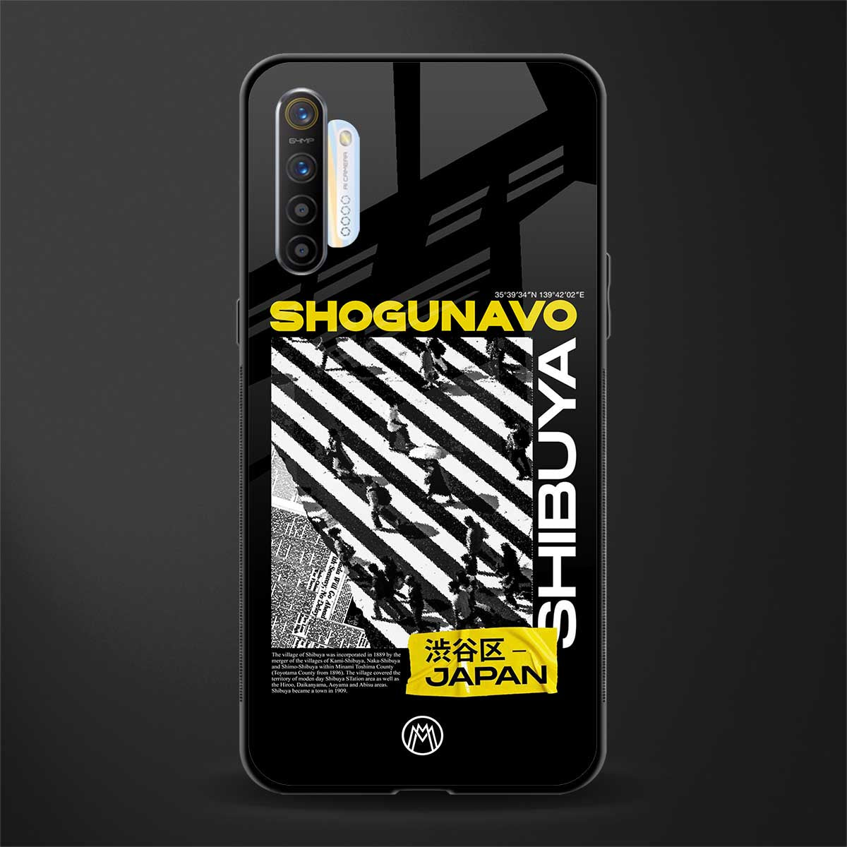 shogunavo shibuya glass case for realme xt image