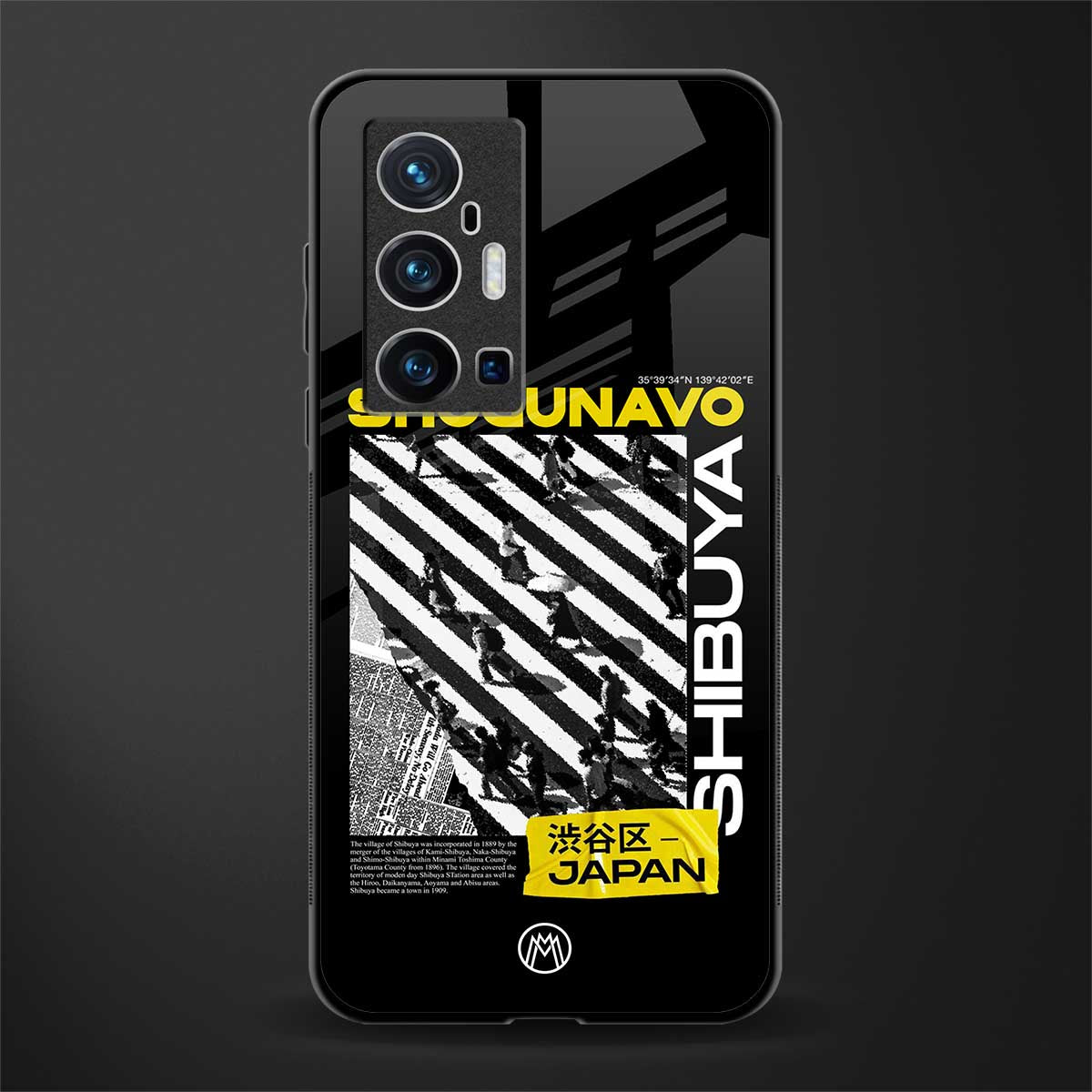 shogunavo shibuya glass case for vivo x70 pro plus image