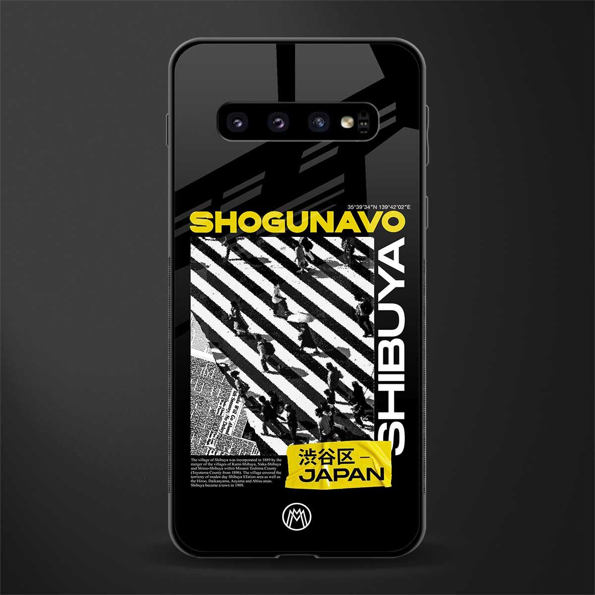 shogunavo shibuya glass case for samsung galaxy s10 image