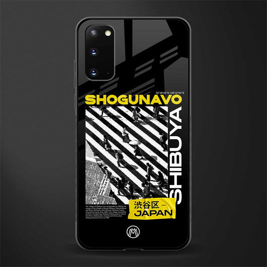 shogunavo shibuya glass case for samsung galaxy s20 image