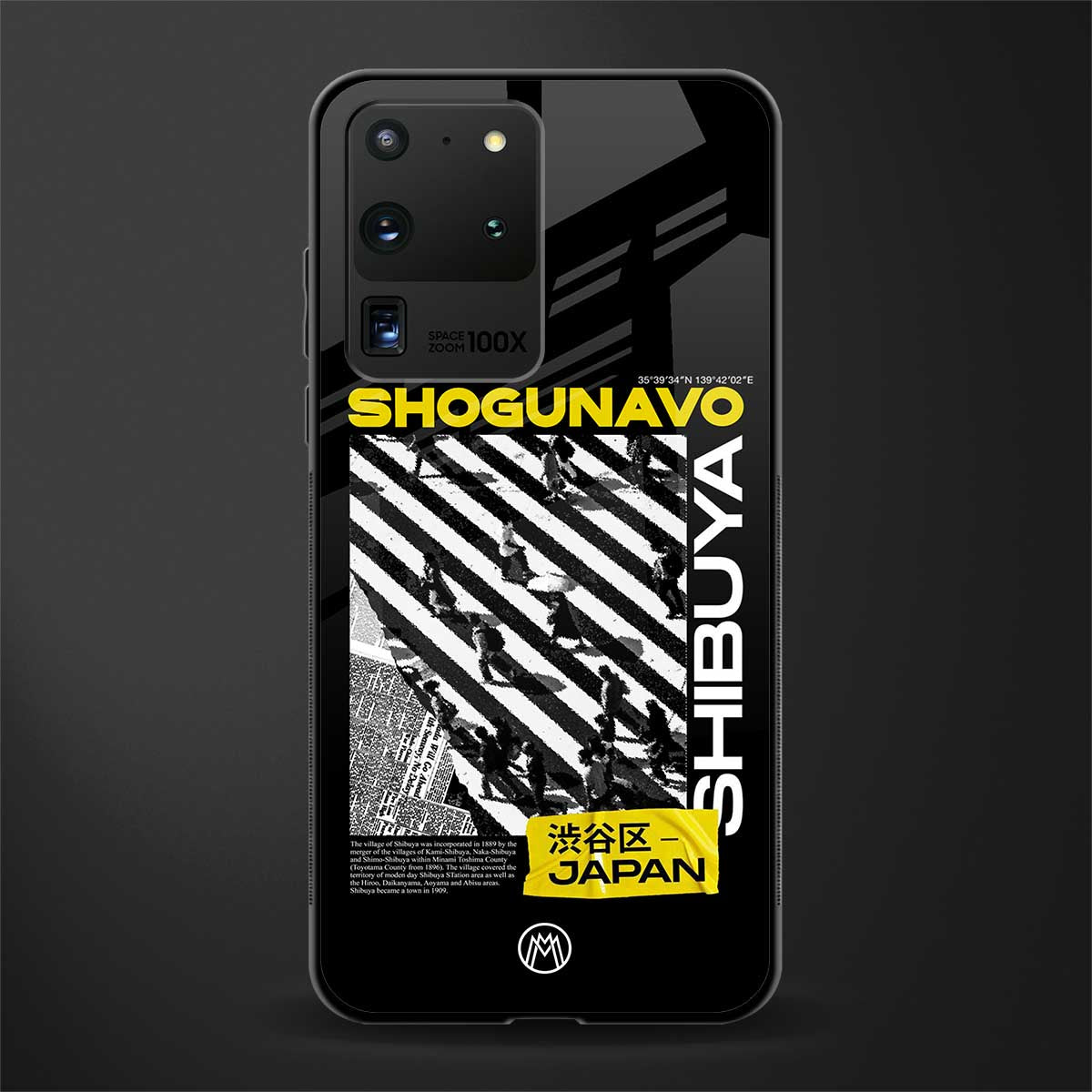 shogunavo shibuya glass case for samsung galaxy s20 ultra image