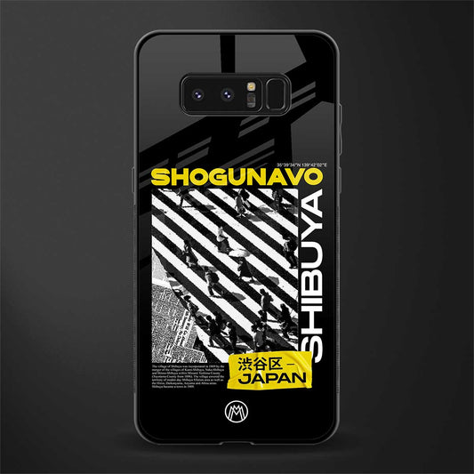 shogunavo shibuya glass case for samsung galaxy note 8 image