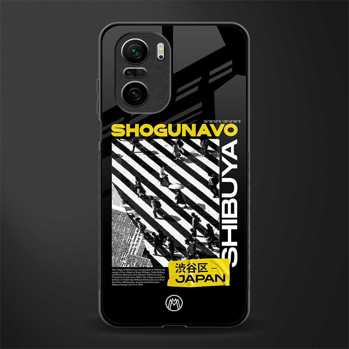 shogunavo shibuya glass case for mi 11x 5g image