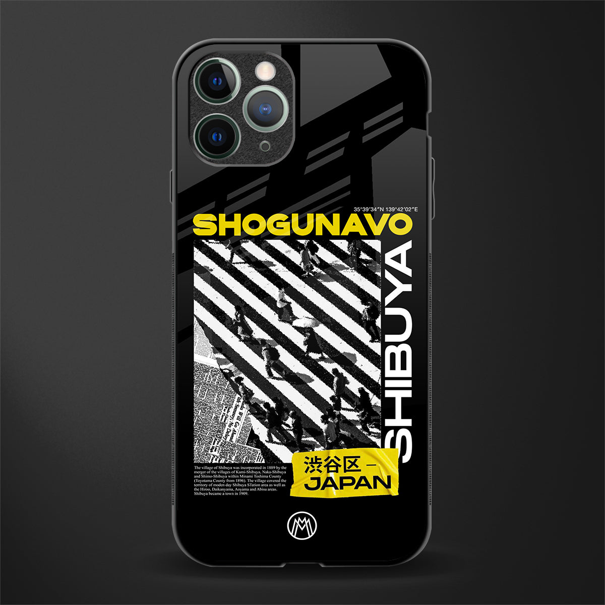 shogunavo shibuya glass case for iphone 11 pro image