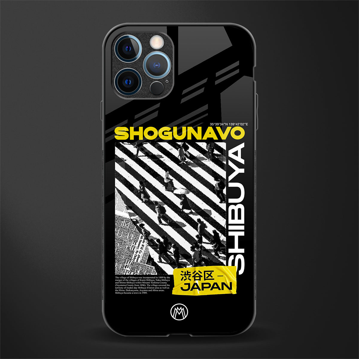 shogunavo shibuya glass case for iphone 12 pro max image