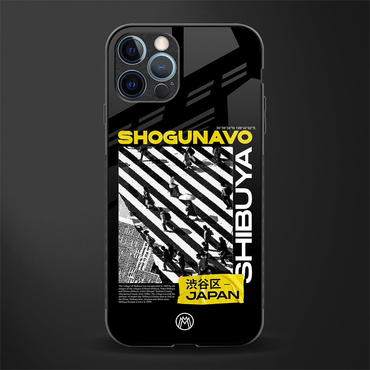 shogunavo shibuya glass case for iphone 14 pro max image