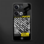 shogunavo shibuya back phone cover | glass case for oppo reno 8 pro