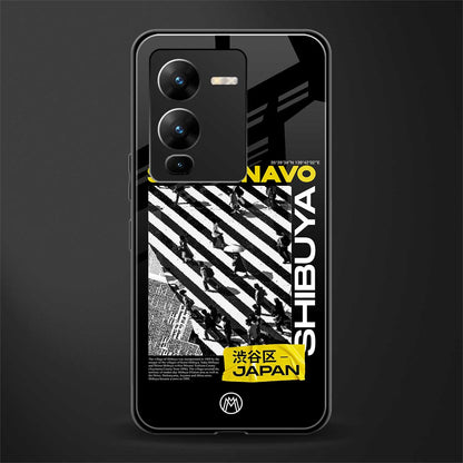 shogunavo shibuya back phone cover | glass case for vivo v25 pro 5g