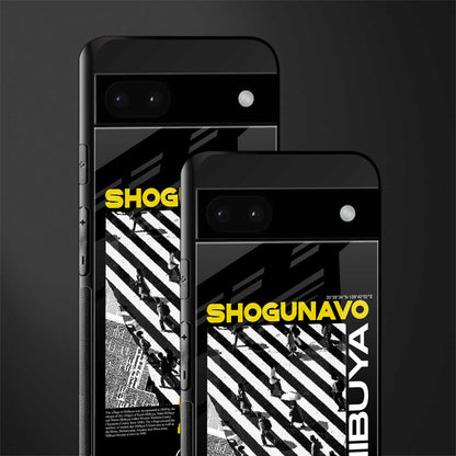 shogunavo shibuya back phone cover | glass case for google pixel 6a