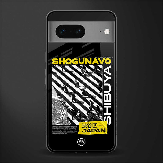 shogunavo shibuya back phone cover | glass case for google pixel 7