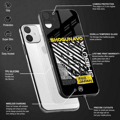 shogunavo shibuya back phone cover | glass case for iQOO 9 Pro