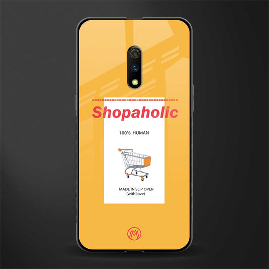 shopaholic glass case for realme x image