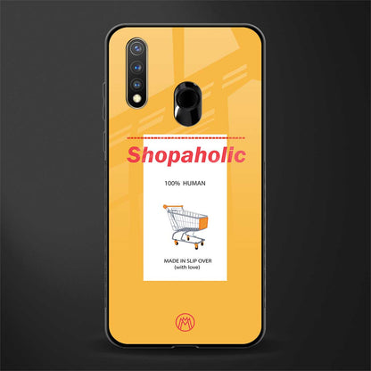 shopaholic glass case for vivo y19 image