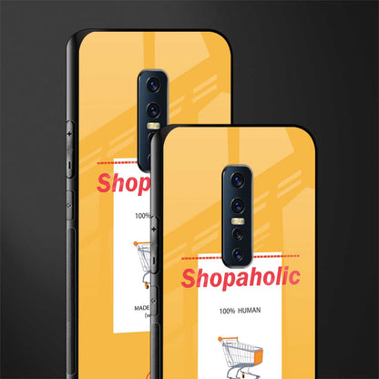 shopaholic glass case for vivo v17 pro image-2