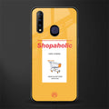 shopaholic glass case for vivo z1 pro image