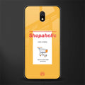 shopaholic glass case for redmi 8a image